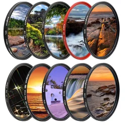 KnightX Camera 58MM 67MM 72MM 77MM 49MM 52MM 55MM Polarizing CPL Protection Camera UV Lens Filter For olympus canon eos 2000d