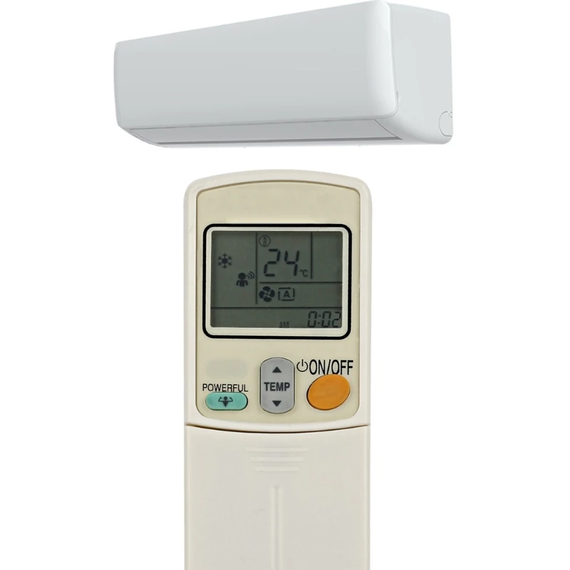 Portable Remote Control for DAIKIN Air Conditioner ARC423A2 423A1 423A3 423A13 423A18 with Clear LCD Screen