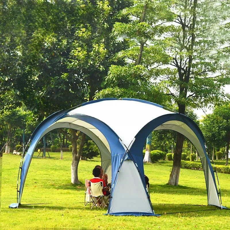 خيمة مظلة مثمنة من الشركة المصنعة المباشرة، شاشة كبيرة للتخييم في الهواء الطلق، جناح قبة للأنشطة الخارجية #2
