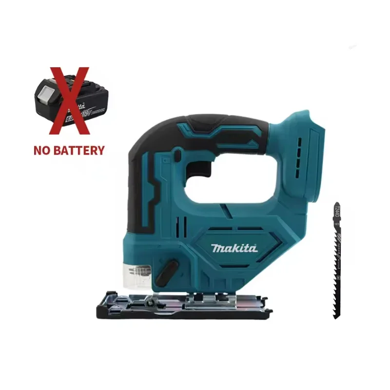 Makita DJV182Z 340W Borstelloze Jigsaw Elektrische Jig Met Zaagblad Draadloze Vat Handvat Jigsaw Draagbare Timmerman Power Tool