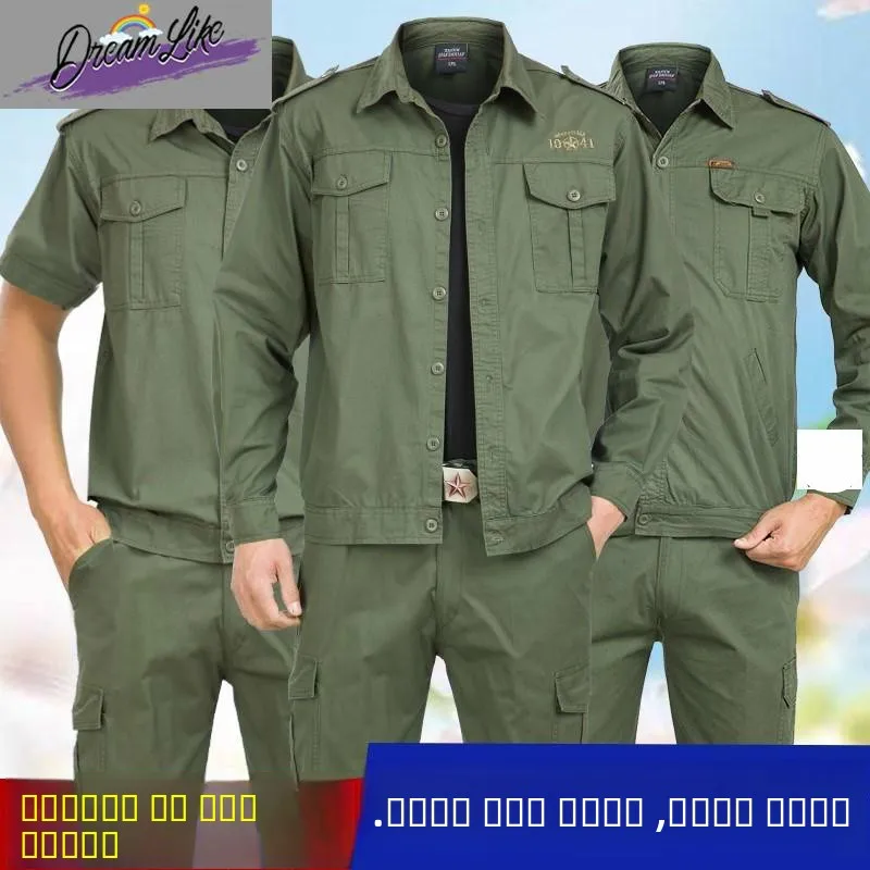 men's-summer-thin-cotton-work-uniform-set-pure-cotton-wear-resistant-camouflage-workwear-for-welders-in-construction-sites