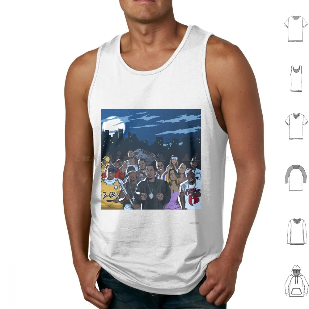 The Tank Tops Vest Sleeveless Rap Rnb Hiphop Music Superstars Famous Sing Rappers Rapper Singers Bat Girls Boys