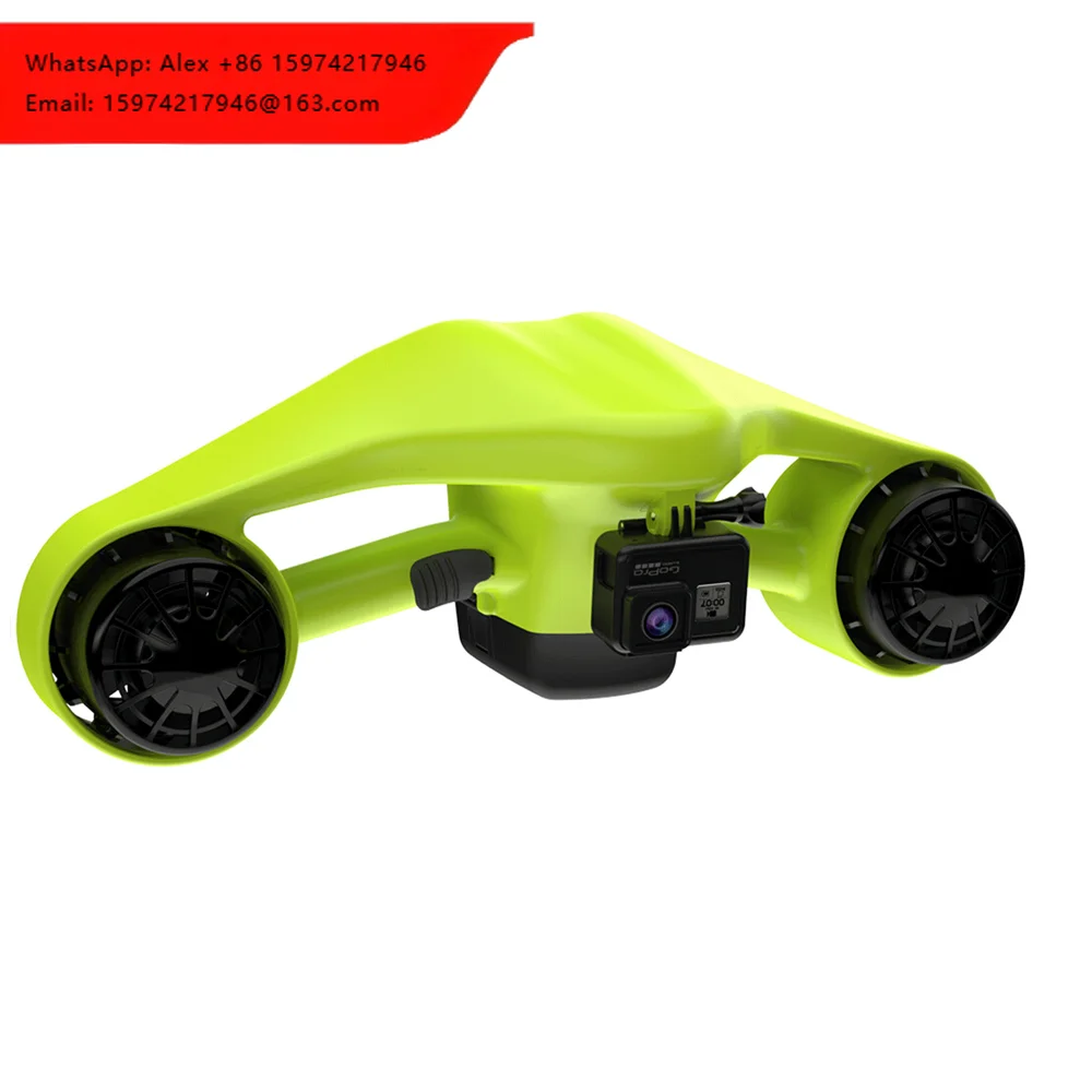 GCAMOLECH 600W Electric Underwater Scooter Dual Motor Sea Scooter Diving Equipment Under Water Scooter For Swimming Pool Gifts