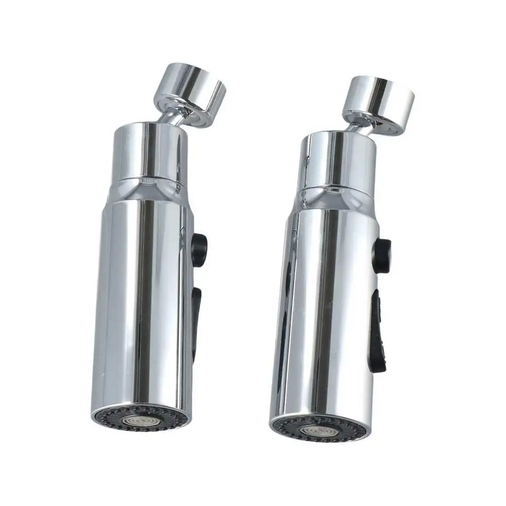 

Universal Anti Splash Faucet Extender Rotatable Metal Faucet Aerator 3 Modes 360° Water Tap Filter Nozzle Kitchen