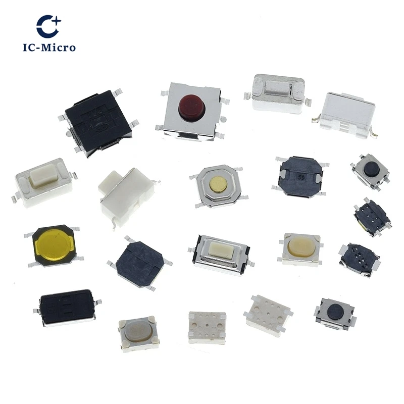 

10 шт. 3*6 3*4 4*4 SMD тактильный тактовый кнопочный переключатель 2Pin 4Pin сенсорный микропереключатель 3x4x2 3x6x4.3 3x6x2.5 3x6x5 4x4x1.5 4*4*2.5