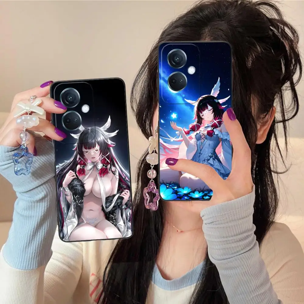 جراب هاتف جينشين إمباكت كولومبينا لهاتف OPPO رينو 14 13 12 11 10 9 8 7 6 5 F T Pro 5G غطاء طباعة ملون غطاء الهواتف المحمولة #3