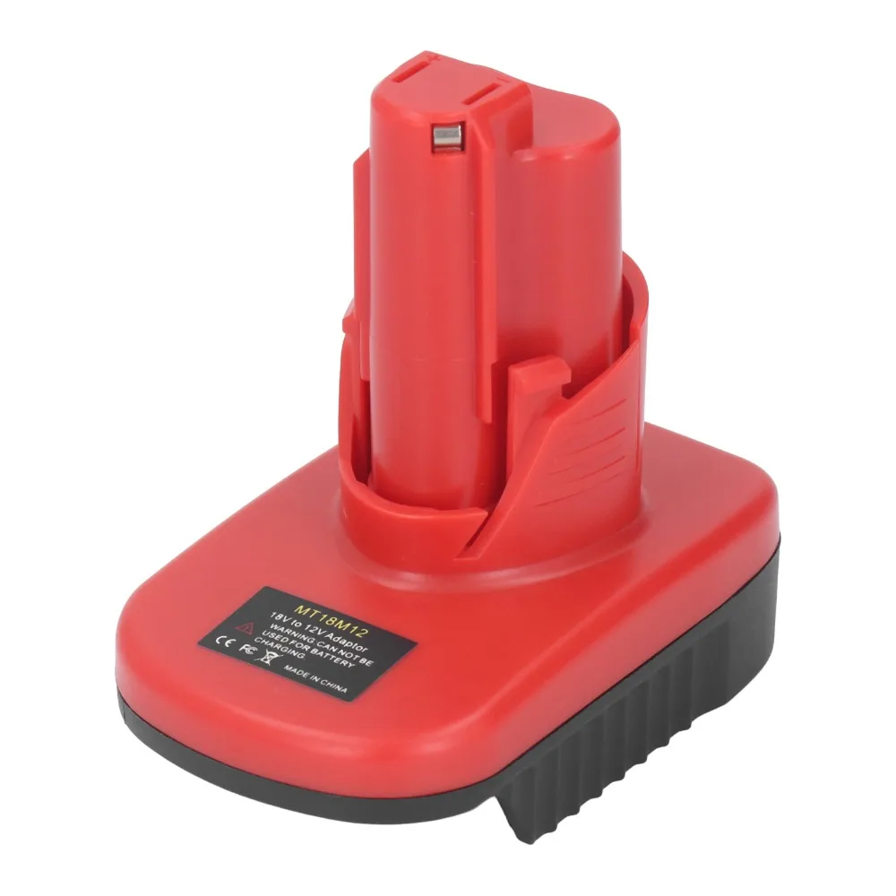 MT18M12 Power Inverter to for Milwaukee M12 12V Tools Lithium Battery Converter for BL1830 BL1850 BL1840 18V Lithium Battery