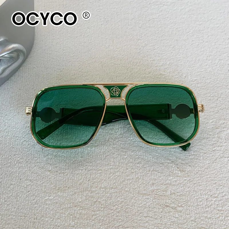 Mode Vintage Quadrat Sonnenbrille Männer Frauen Luxus Marke Sonnenbrille UV400 Stilvolle Schutz Brillen Oculos De Sol – Detail 10