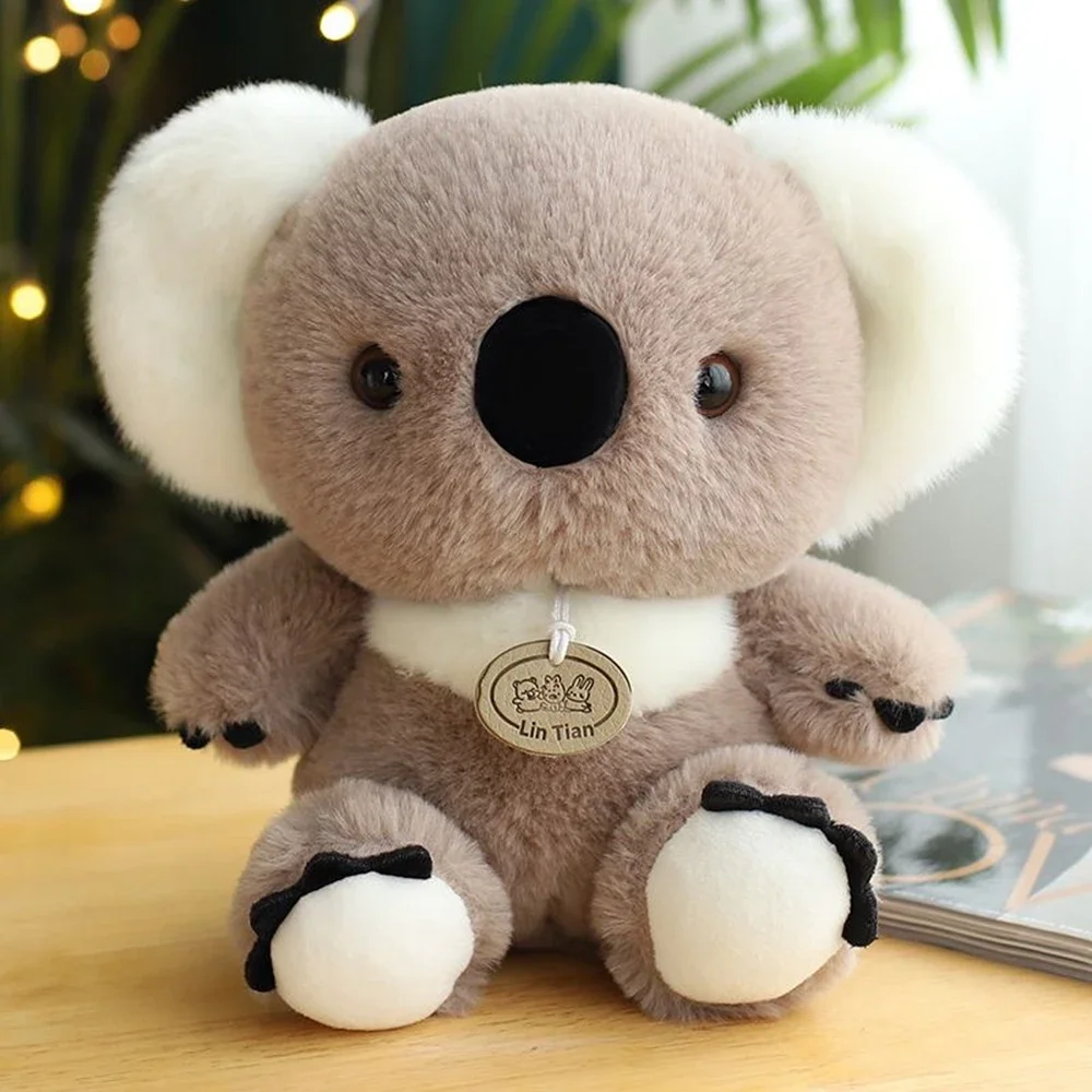 20cm Khaki Cartoon niedlich weich und bequem Plüsch Koala Puppe Kinder Kuscheltier Plüsch Geburtstags geschenk super süß