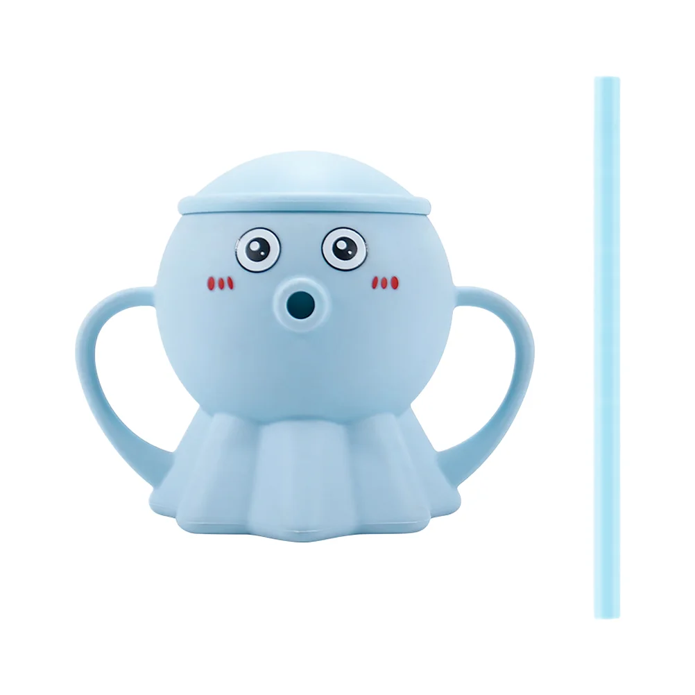 

Anti-fall Snack Cup Silicone Child Baby Drinking Glasses 144X115X99CM Silica Gel Training