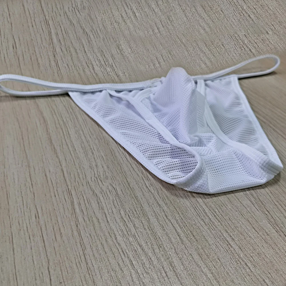 Men Briefs Panties Underwear Sheer Low Rise Japanese Thongs Ultra-thin Lingeries For Man Transparent Underpants Men's Panties