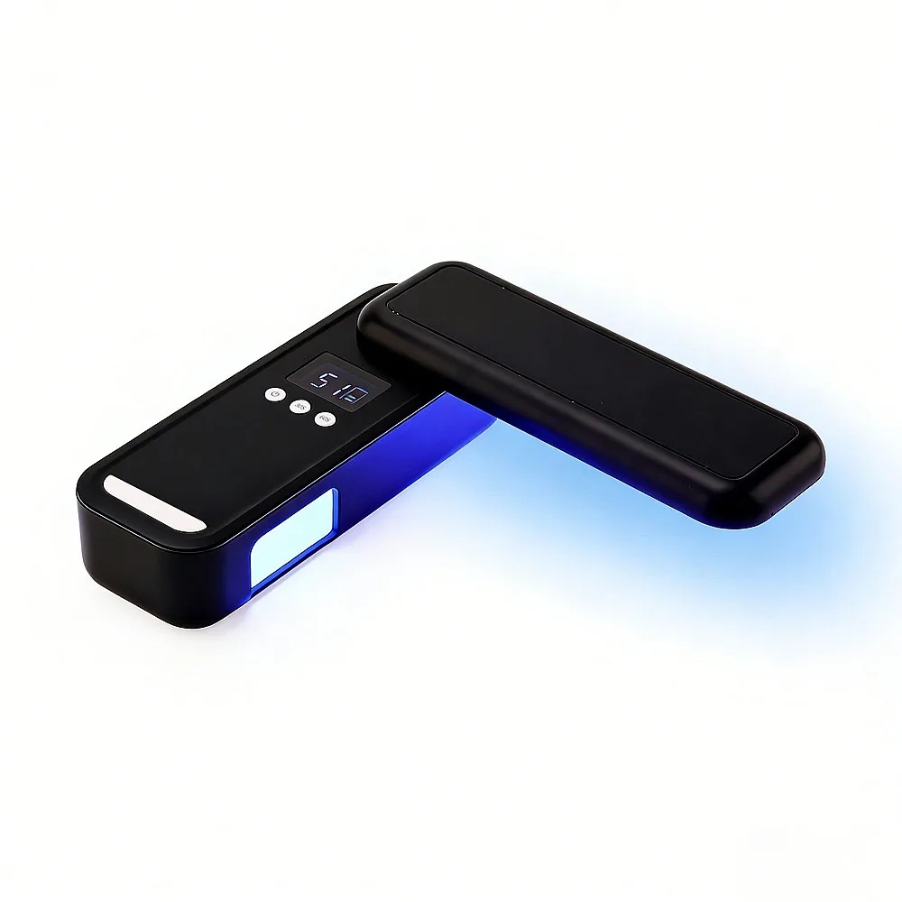 2026 Innovative UV Protection Rechargeable UV/LED Nail Lamp 48W With 180° Rotatable Panel and a Low-energy Curing System