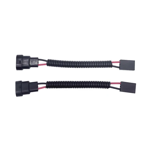 Imagen 2 del producto 1/2/4/10 Uds HB3 HB4 9005 9006 macho a H7 hembra adaptador de enchufe arnés de cableado coche niebla/faro conector línea de conversión