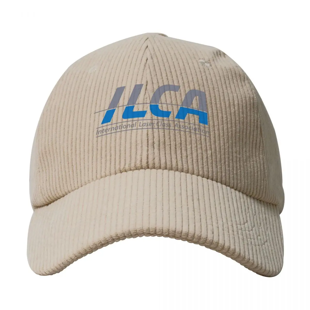 ILCA- International Laser Sailing Association-berretto da Baseball con logo cappelli in stile velluto a coste berretto con visiera parasole