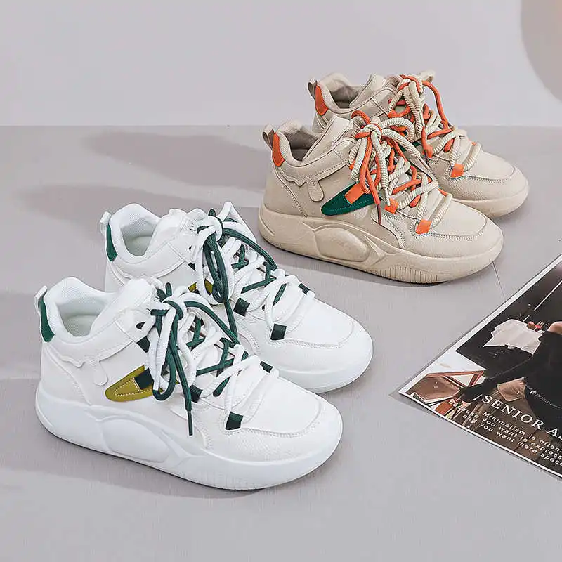 

Ботинки-дудочки, увеличивающие рост, винтажные ботинки, женские повседневные женские белые кроссовки, женская спортивная новогодняя обувь