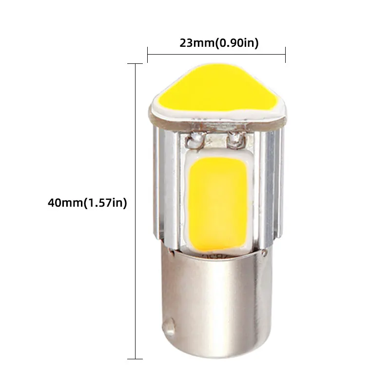 2個入り p21w bay15d ba15s P21/5W 1156 1157 LED COB 12v 車用ブレーキランプ 白色 赤色 車用LED電球 リア ウインカーランプ パーキングランプ 12v
