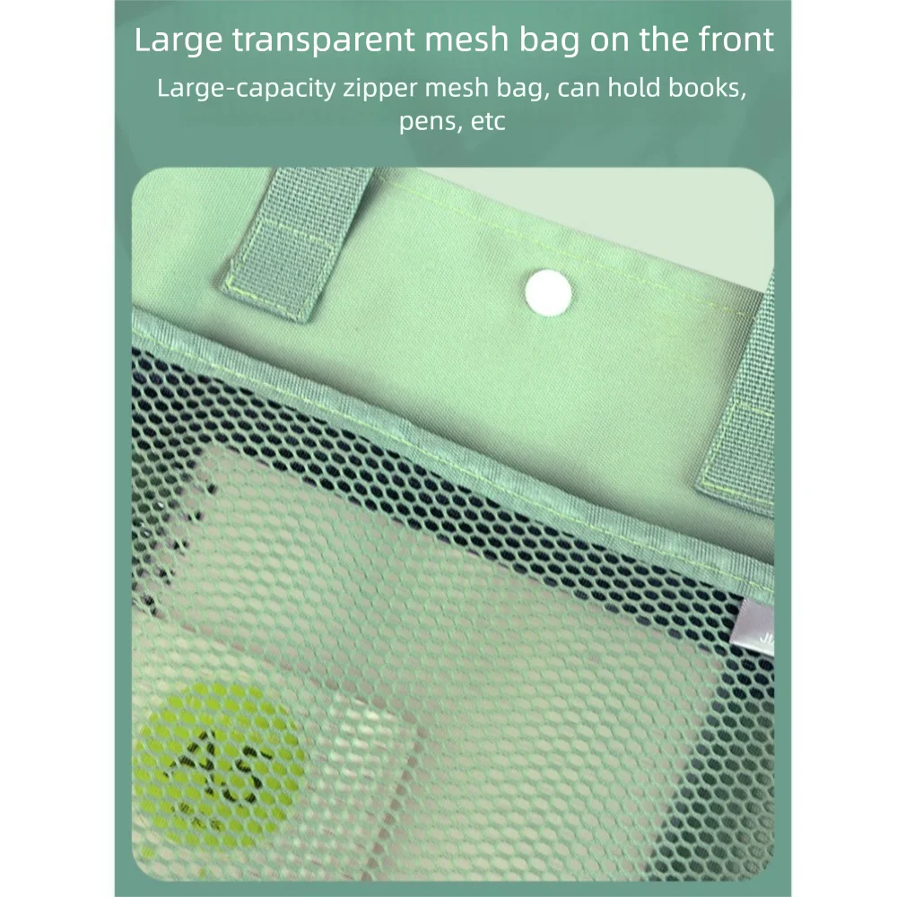 Portable Book Storage Bag Large Capacity Handheld Art Storage Bag with Handle Transparent A4 File Organizer Artwork Storage Bag