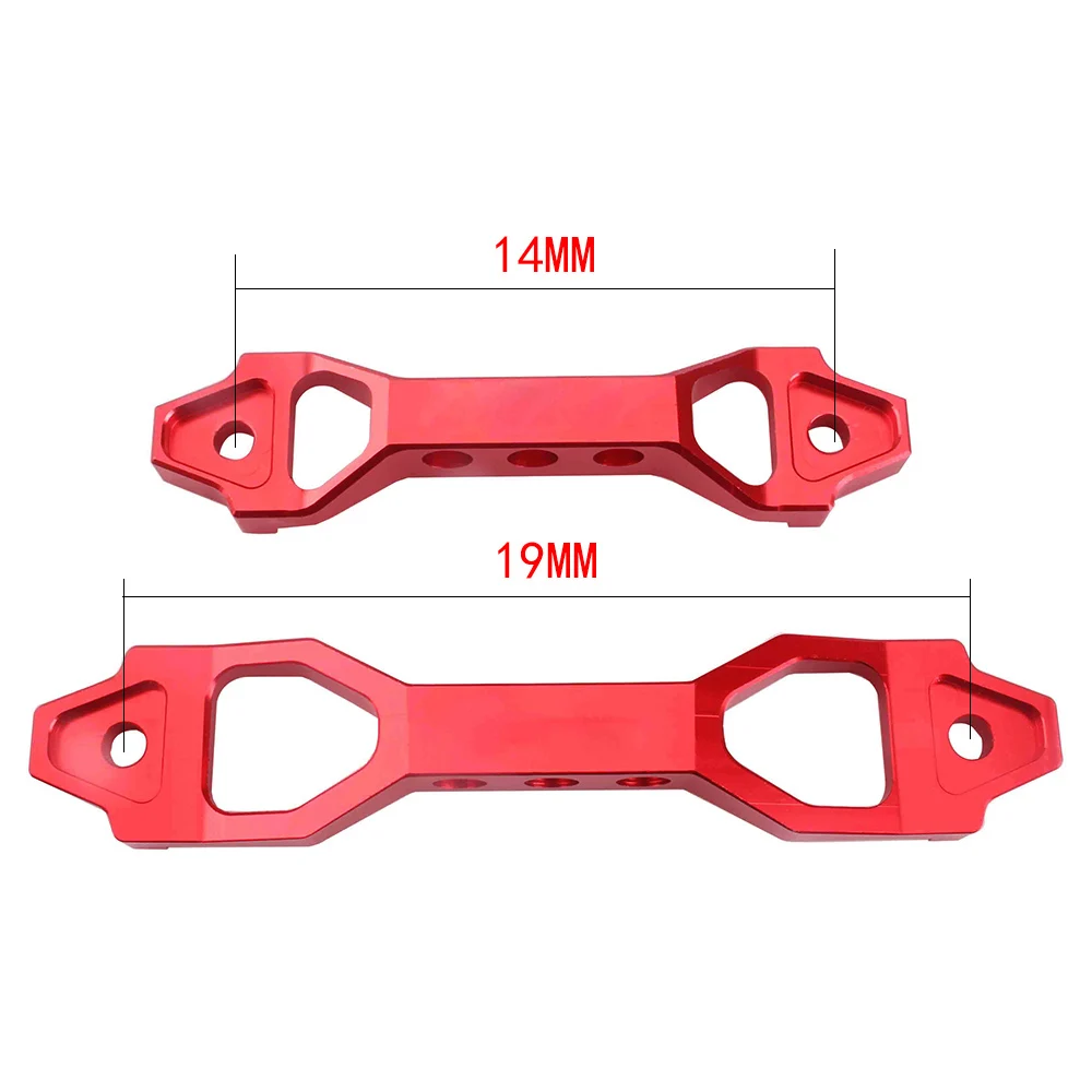 Car Racing Battery Tie Down Universal Aluminum Battery Fasten Bracket Holder 14cm 19cm