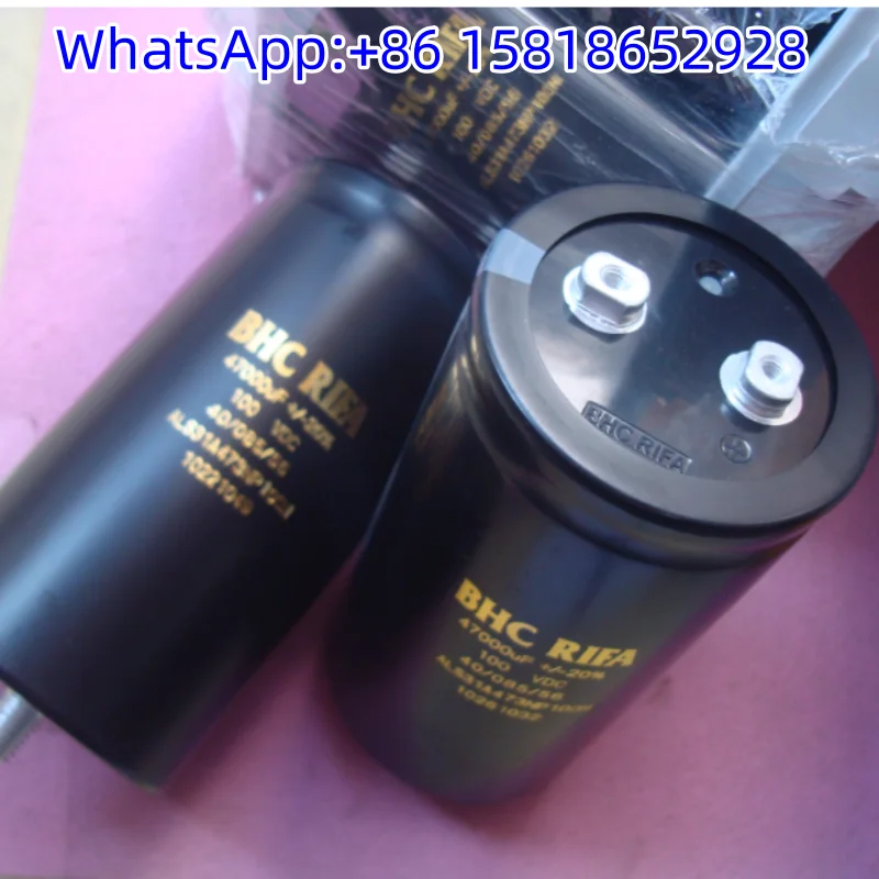 1pcs 100v 47000UF UK BHC ALS31A series audiophile filter electrolytic capacitors