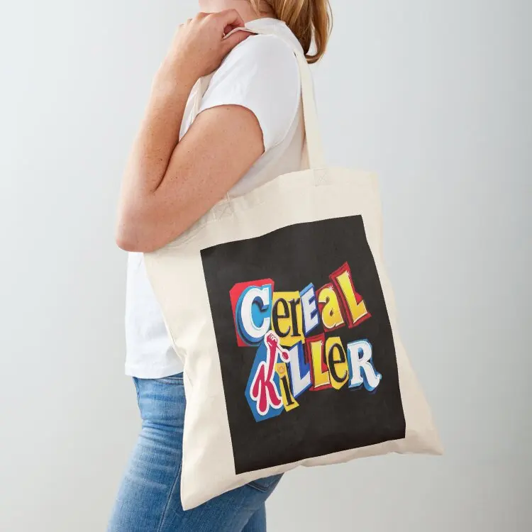 

Cereal Killer Ransom Note Tote Bag shopper bag women Handbags canvas tote bag Women bags