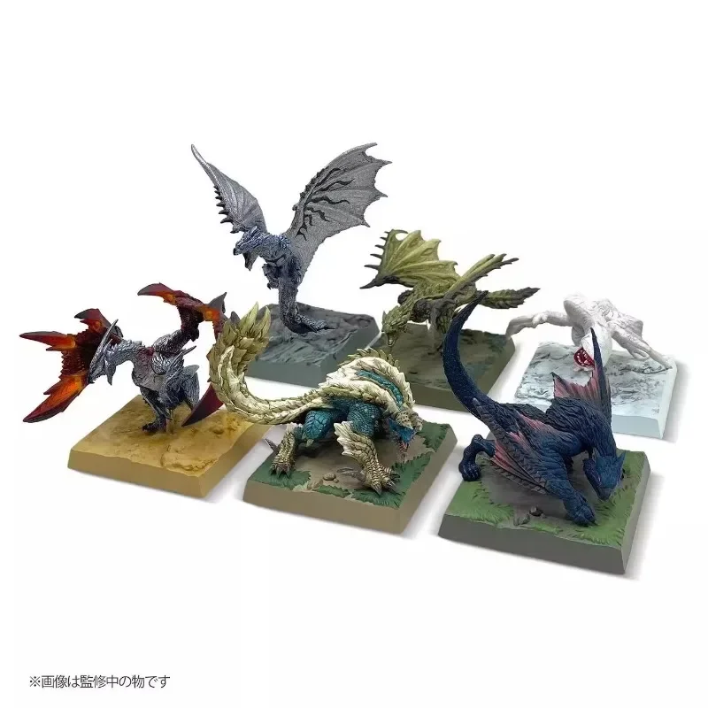 

Monster Hunter Art Museum Tianhui Thunder Wolf Golden Fire Dragon Box Egg Vol.2 Gift Collection Ornaments