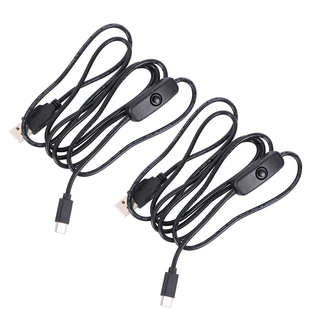 2Pcs Usb Type- Cabl…