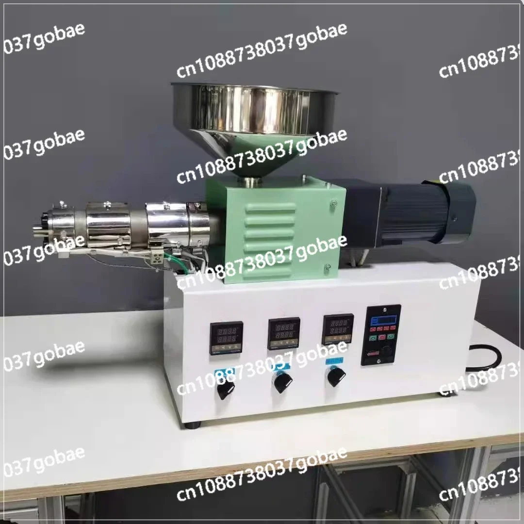 SJ25 Tabletop Mini 3D Consumables Machine Plastic Laboratory Desktop Injection Molding Machine Single Screw Extruder PE PVC