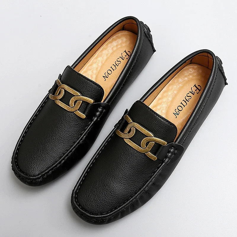 

Loafers Men Handmade PU Leather for Men Casual Driving Flats Shoes Comfortable Slip-on Moccasins Men Shoes casual shoes