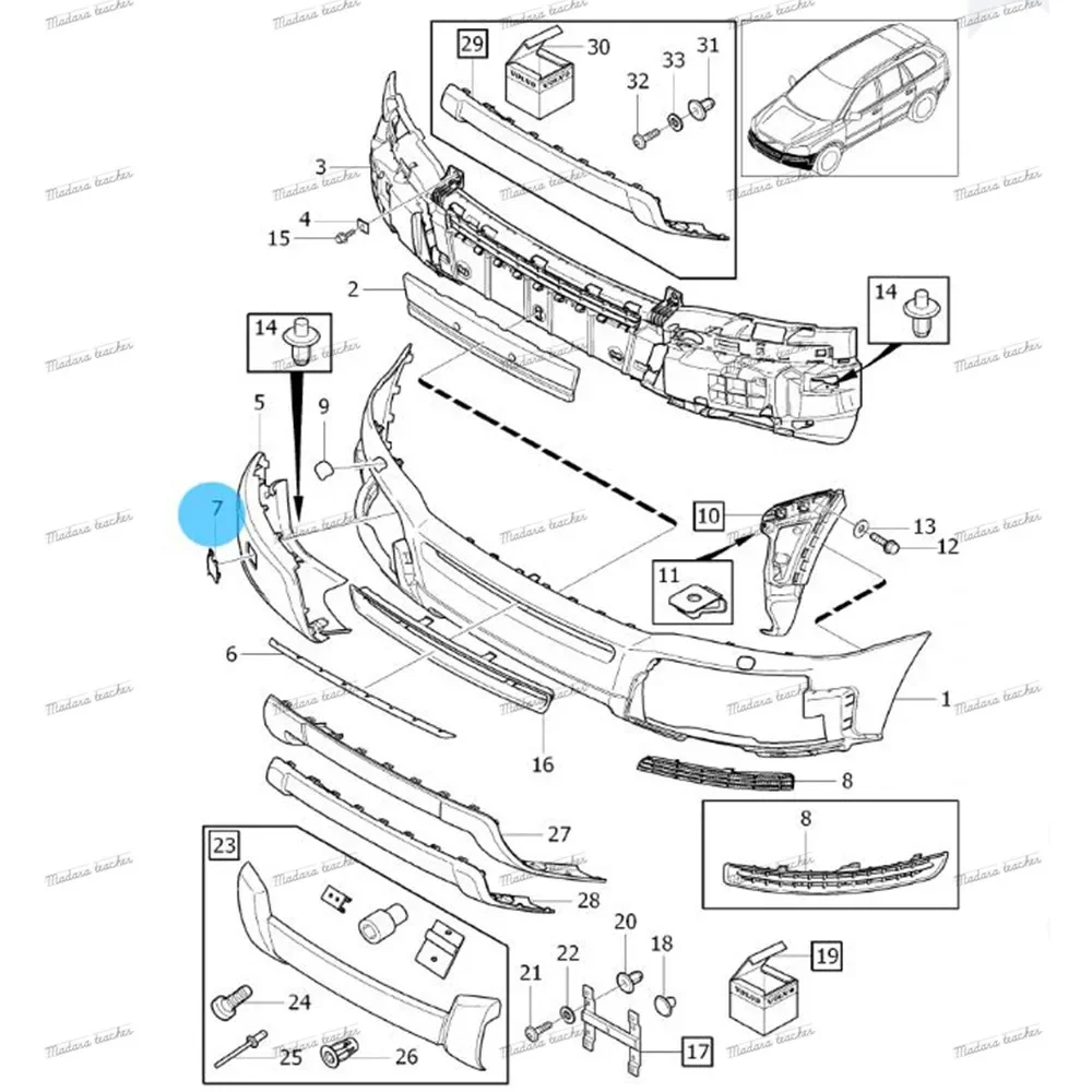 8693722 For Volvo XC90 XC 90 Front Bumper Tow Hook Cover Lid Plug Trim front bumper tow hook eye cover trailer hitch cap