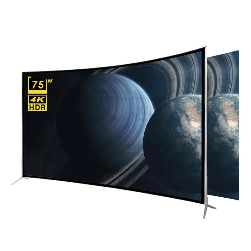 

Advanced Customization STLF ZJW High Quality LED Television 75 Inch Curved Screen 4K Ultra HD Smart TV