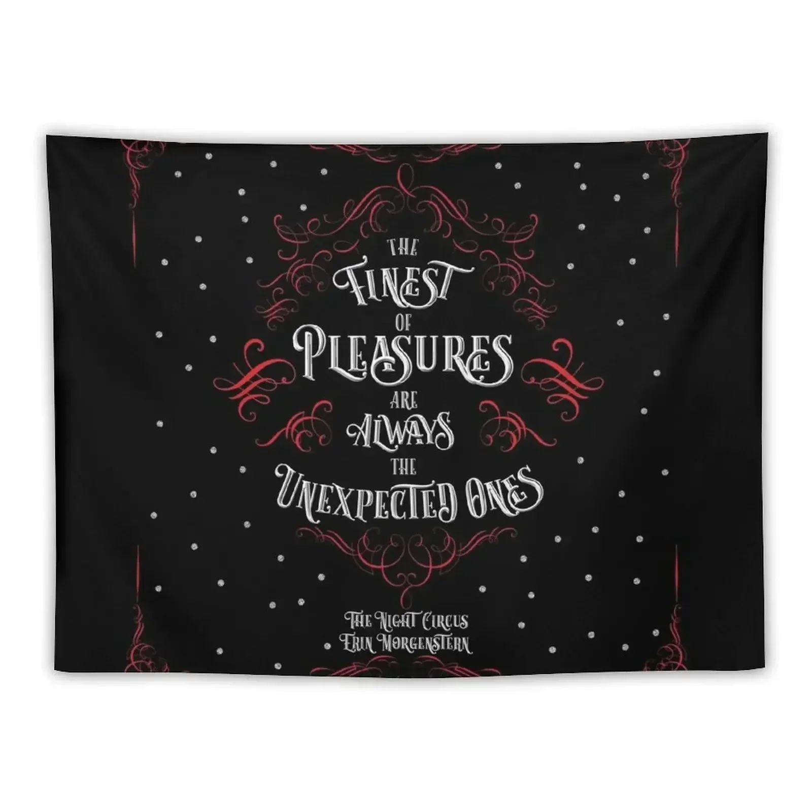 

The finest of pleasures are always the unexpected ones. The Night Circus Tapestry House Decoration Aesthetic Room Decor Tapestry