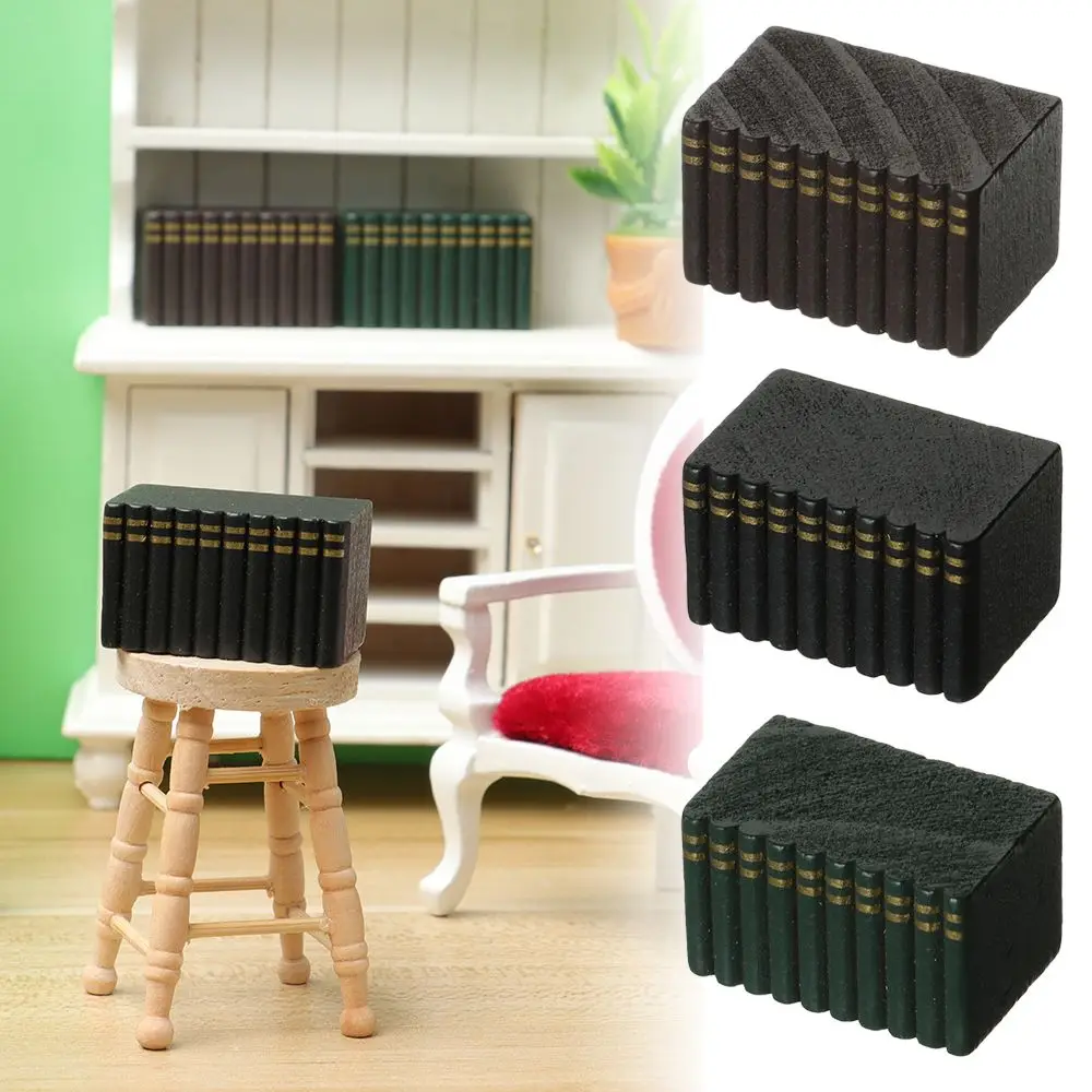 Home Decoration Ornament Miniatures Furniture Decor Dollhouse Accessories Miniature Books Doll House Kit