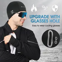 Winter Skull Cap Fleece Helmet Liner #4