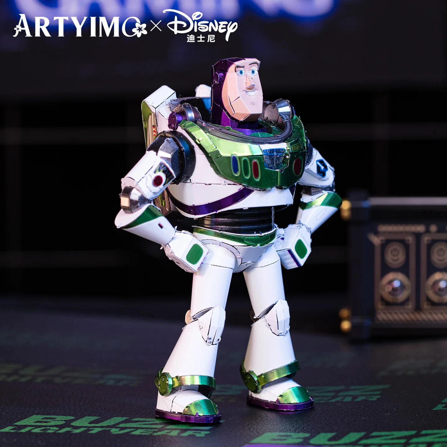

MU Buzz Lightyear 3D Metal Puzzle DIY Assembly Kit, Brain Teaser, Office Decor, Birthday Christmas Halloween Gift, Collectible