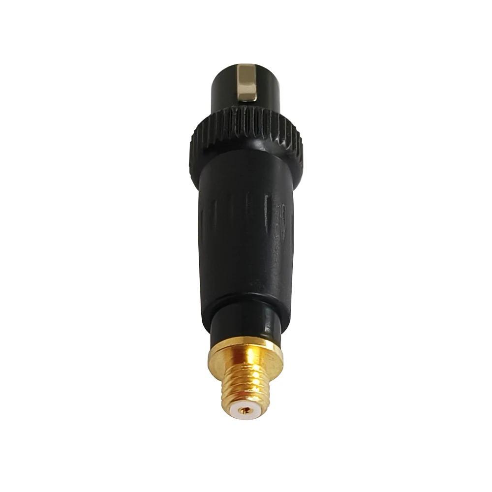 Microdot to TA4F 4-pin mini xlr connector adapter for dpa microphone and mipro transmitter wireless system