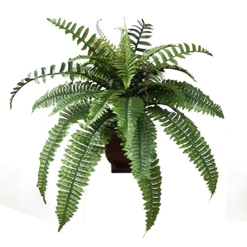 25-110cm Artificial Tropical Persian Vines Fake Fern Leafs Persian Leaf Vine Green Wall Hanging Plants For Home Garden Party Dec