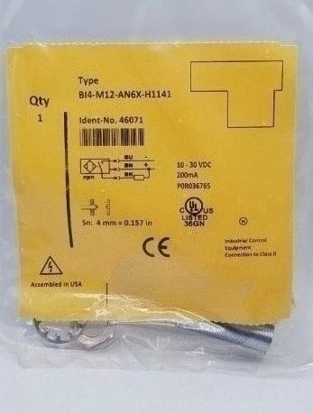 

Brand New B14-M12-AN6X-H1141 proximity switch series high quality Expedited shipping