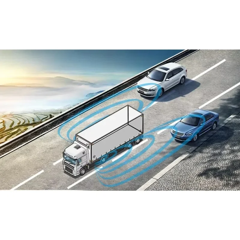 Высококачественная система предупреждения ADAS Система безопасности обнаружения транспортных средств Система обнаружения слепых зон BSD для грузовиков и автобусов