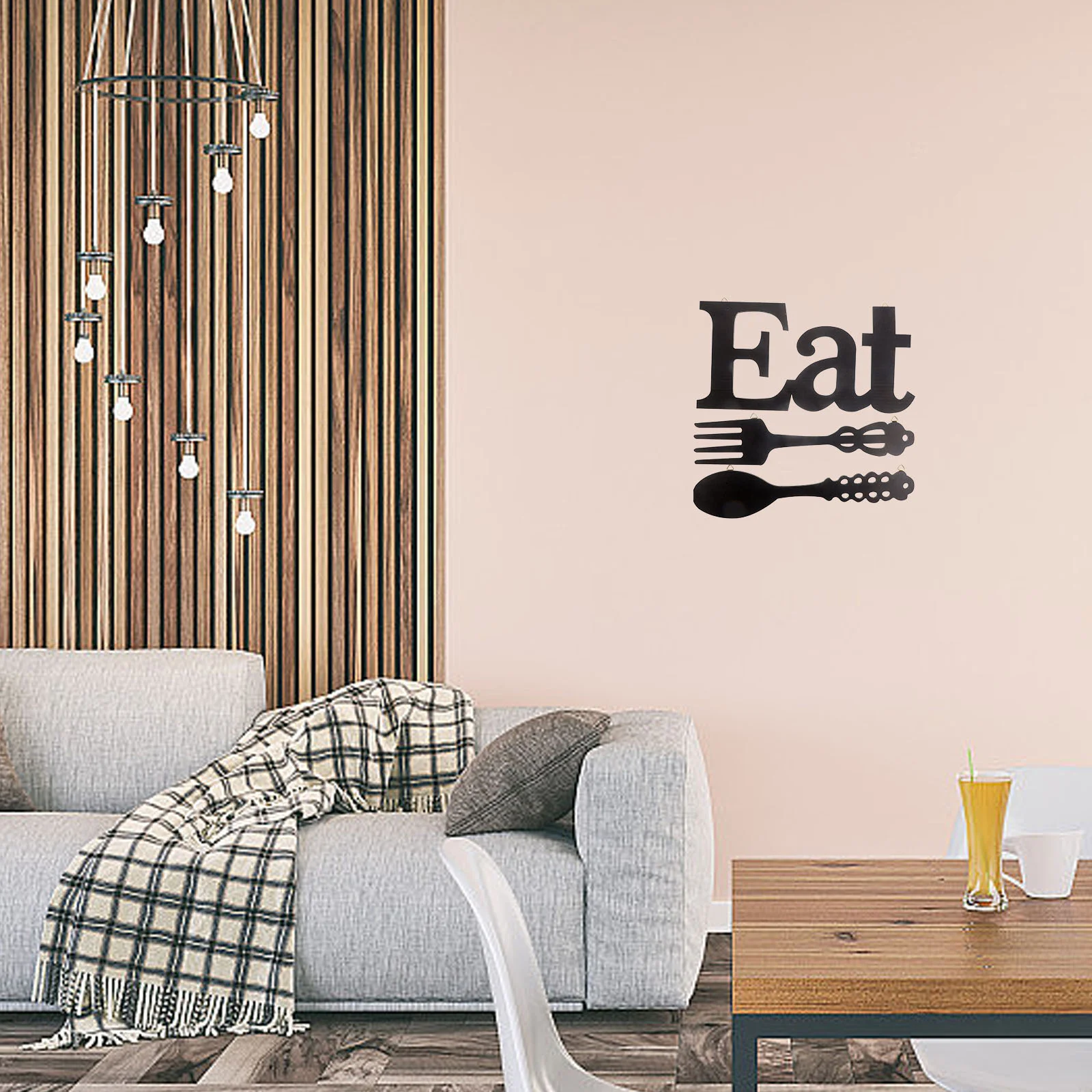 

Kitchen Decorations Canteen Signs Wall Household Creative Dining Room Wooden