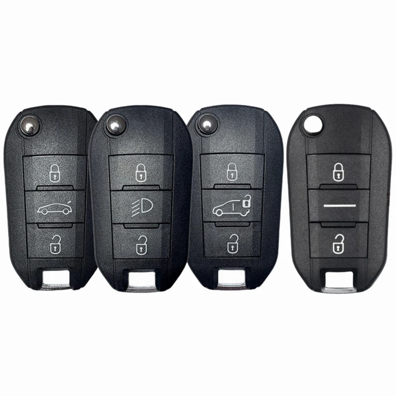 

OEM 2/3 кнопки сменный чехол для ключа откидной складной корпус для Peugeot 208 2008 301 308 508 5008 для Citroen C4L C3 Elysee C5