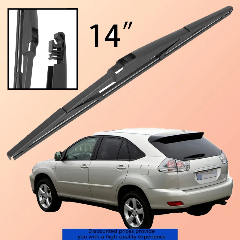

14" Rear Windshield Windscreen Washer Wiper Blade For Lexus RX300 RX330 RX350 RX400h 2003-2008 GX470 Car Accessories