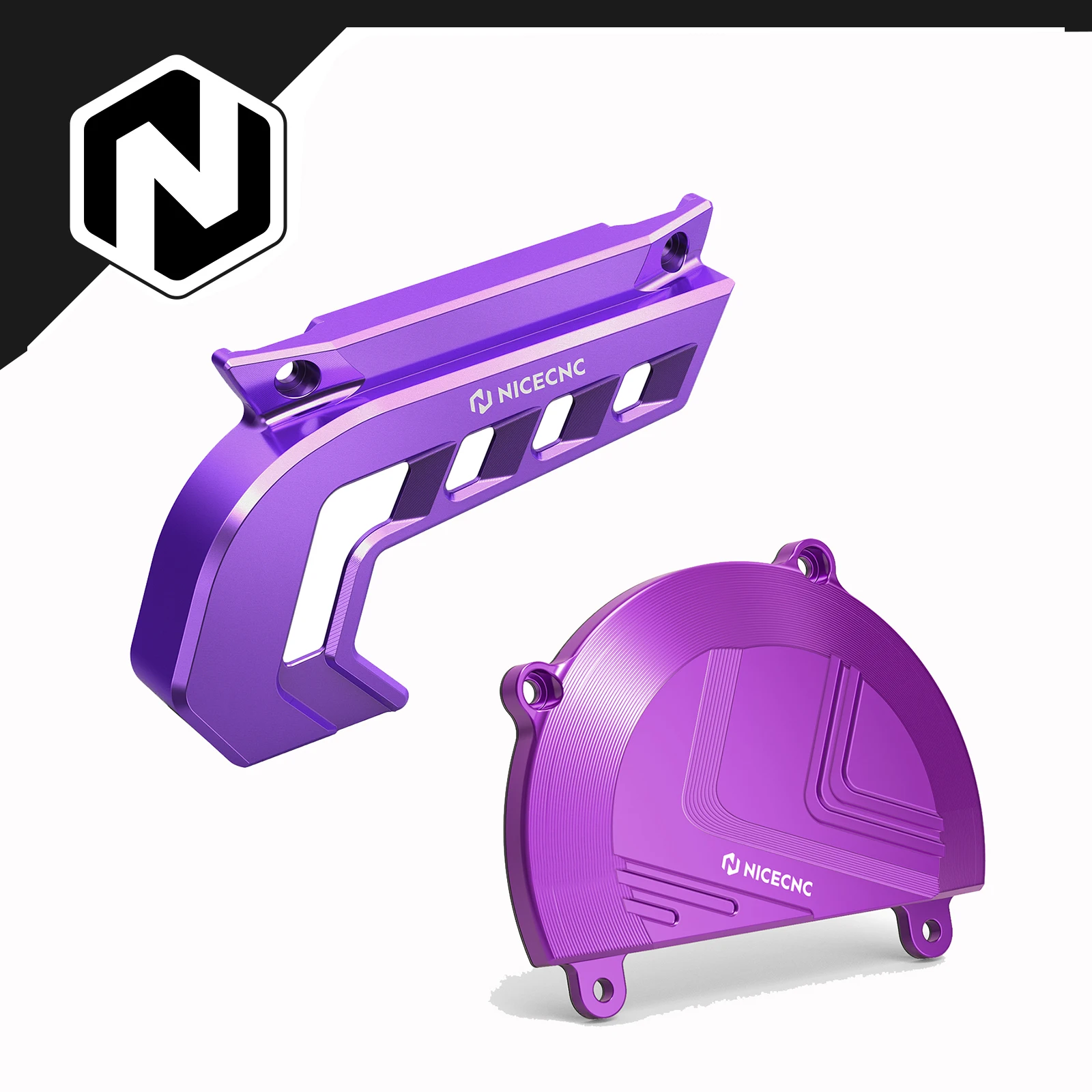 

NICECNC For STARK VARG MX EX 2024-2025 Electric Bike Left Motor Cover Guard & Sprocket Cover Chain Guard Motorcycle Accessories