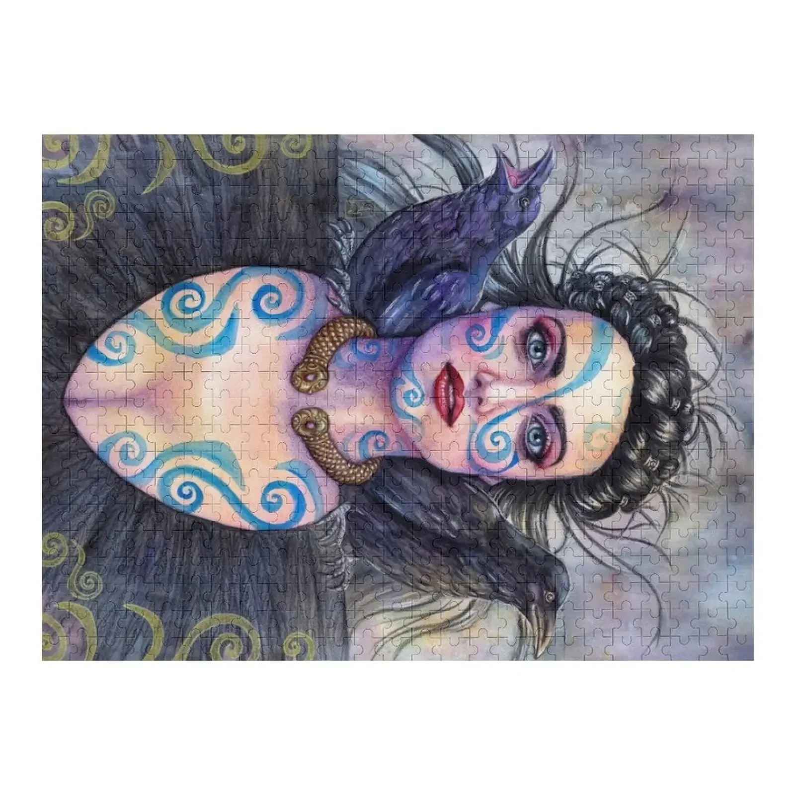 

The Morrigan Jigsaw Puzzle Custom Jigsaw Diorama Accessories Puzzle