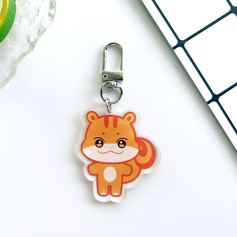 10CM Pop-up Store Puppe Schlüsselanhänger ANITEEZ Cartoon Niedlicher Plüsch Anhänger Schlüsselanhänger Tasche Zubehör Kpop Yunho Yeosang Fans Geschenke