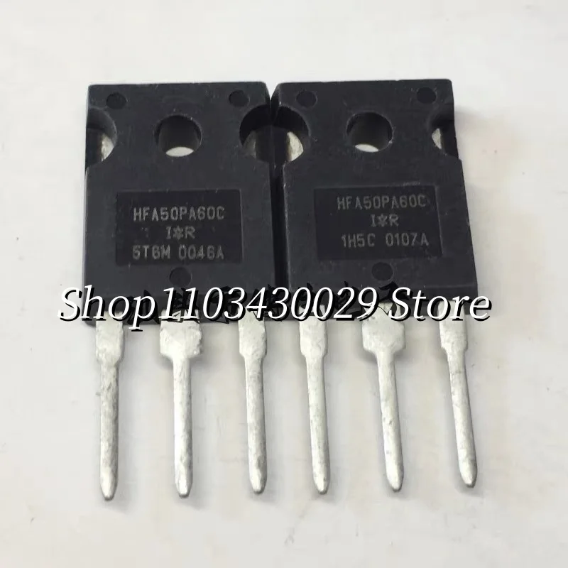 

10Pcs New and Original HFA50PA60C HFA50PA60CPBF TO-247 50A 600V Fast Recovery Transistor