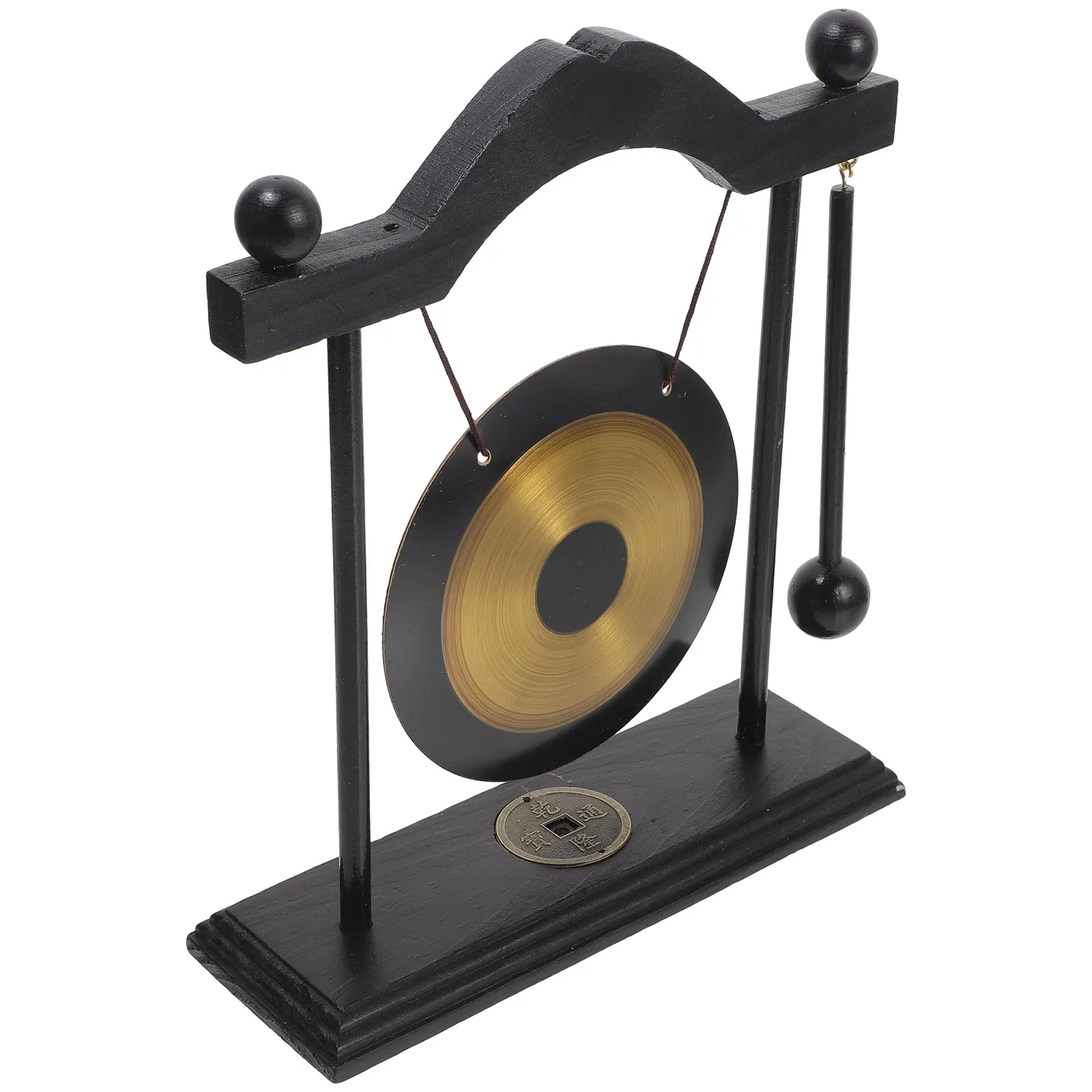 

Brass Gong Desktop Brass Gong Decor Ornament Home Office Feng Home Decor Shui Metal Craft Non Fading Durable Use