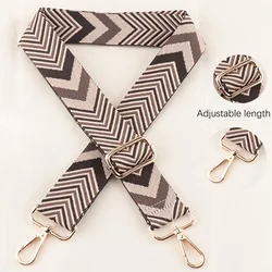 3.8CM Colorful Bag Straps For Handbag Adjustable Single Shoulder Belt Strap For Shoulder Bag Bag Accessories Replacement Belt