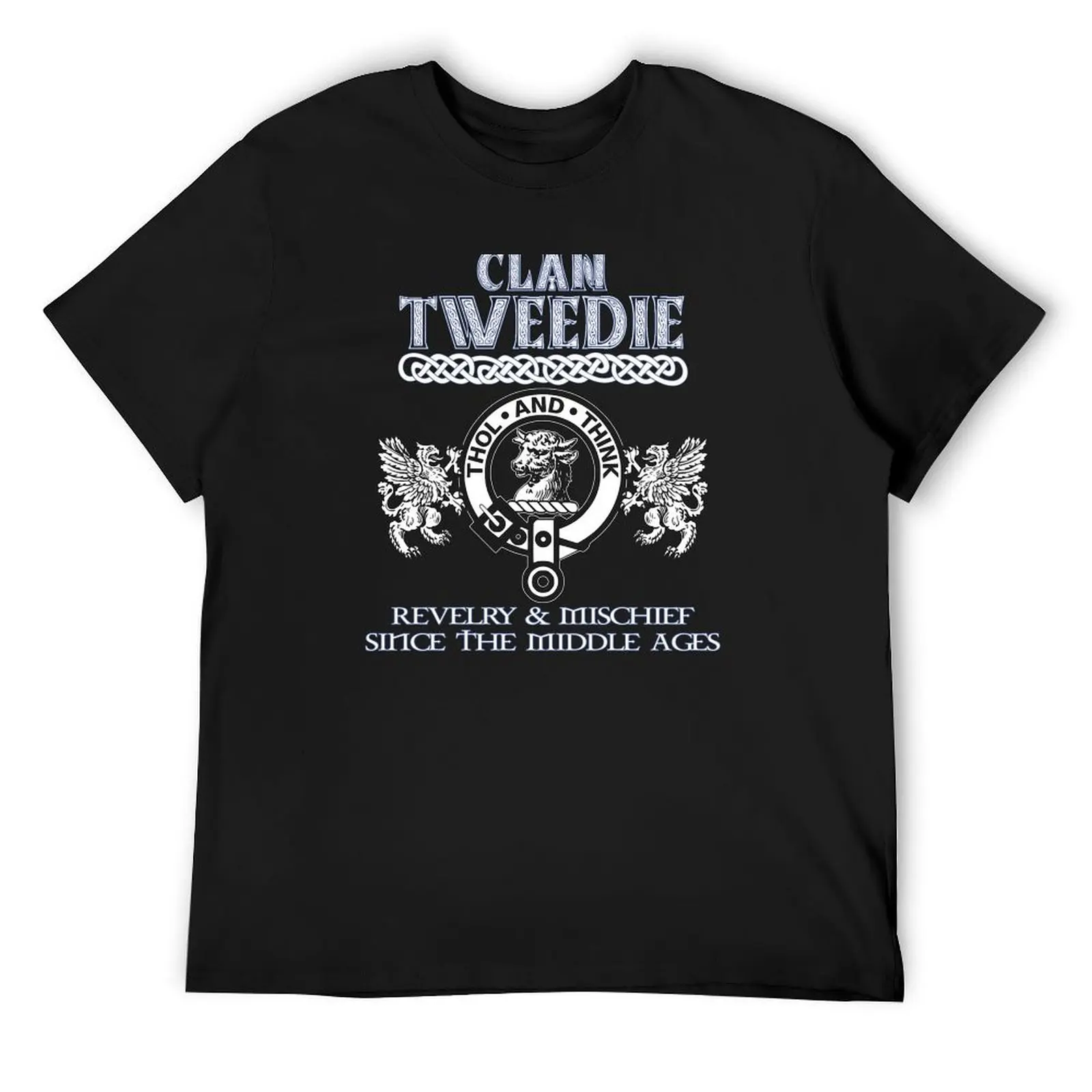 Clan Tweedie crest Scottish clans Scottish surname T-Shirt sublime plus sizes custom t shirt cotton t shirt men