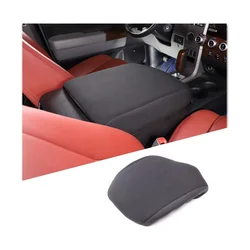 For Toyota Tundra 2007 2008 2009 2010 2011 2012 2013 Car Center Seat Armrest Box Protective Cover Accessories - Black