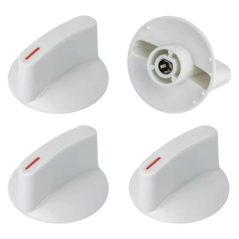 AEB1-4 Pcs WH1X2721 Dryer Knob For Washer Dryer Machine,Replace AP2044893 123C7931 EA271094 PS271094